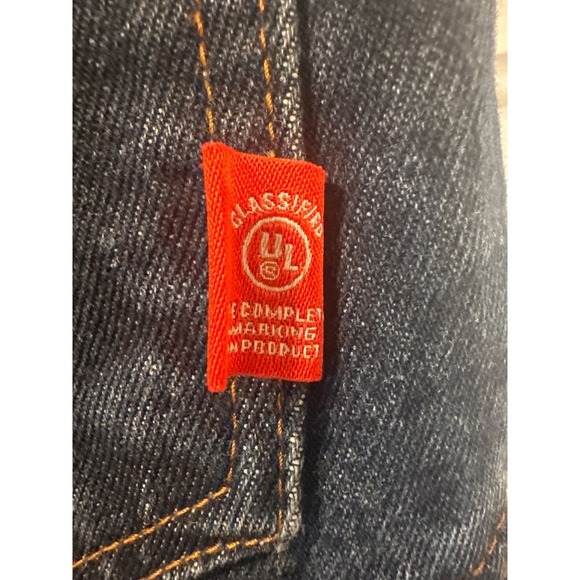 Bocomol FR Flame Resistant Jeans 36x30 Dark Wash Relaxed Fit Carpenter Work - Picture 9 of 11